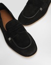 Reversed Calfskin Slipper