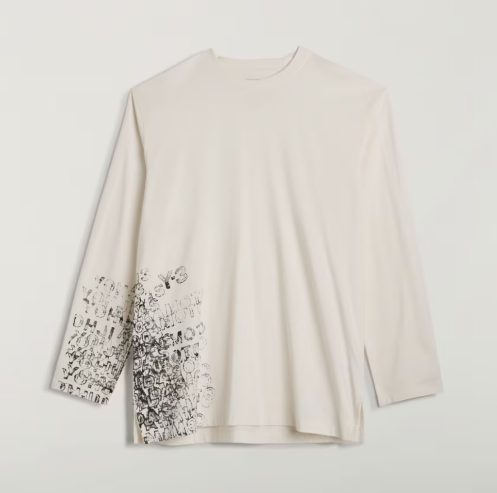 Y-3 Gfx Long Sleeve Tee