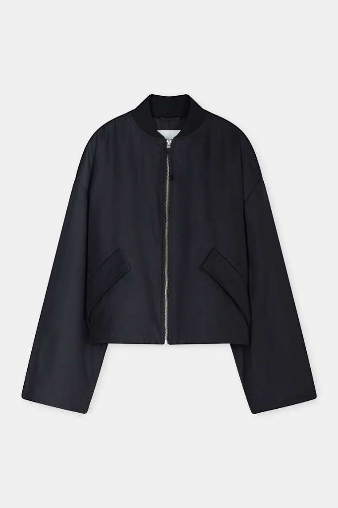 Bomber Jacket Made Of A Cotton Blend