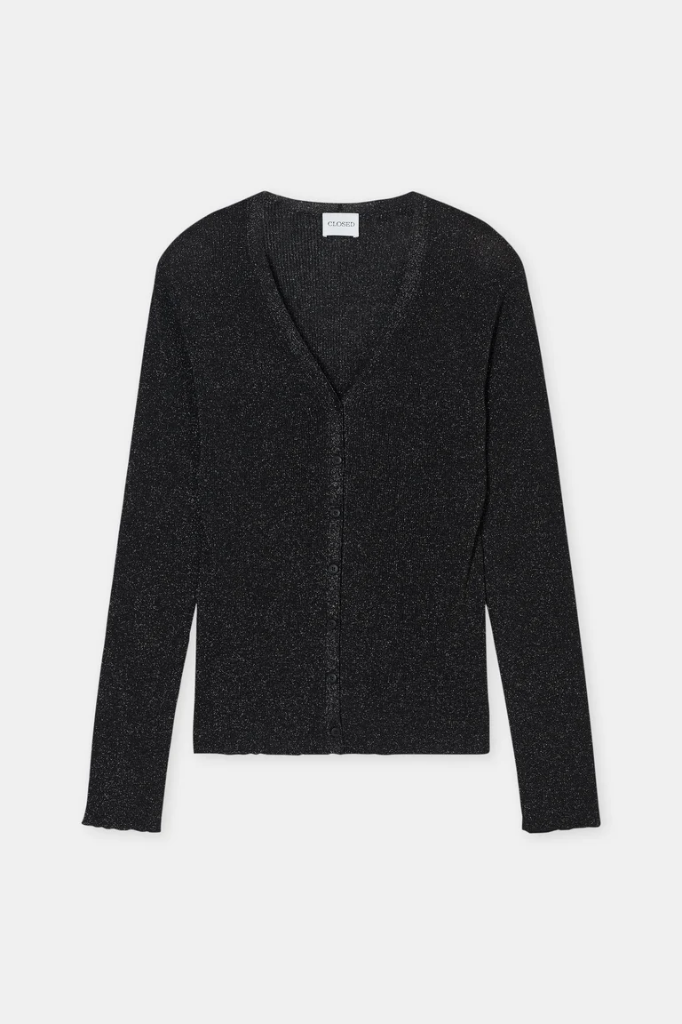 Slim V- Neck Cardigan 