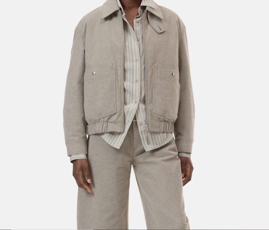 Zipped Cotton Jacket