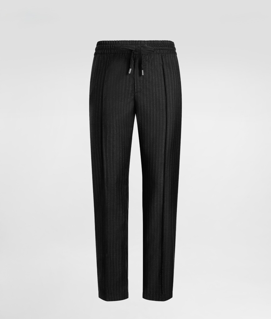 Tailored Pinstripe Jogging Trousers