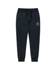 Jersey Trousers With Heraldic Patch