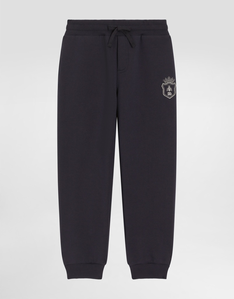 Fleece Trousers With Patch