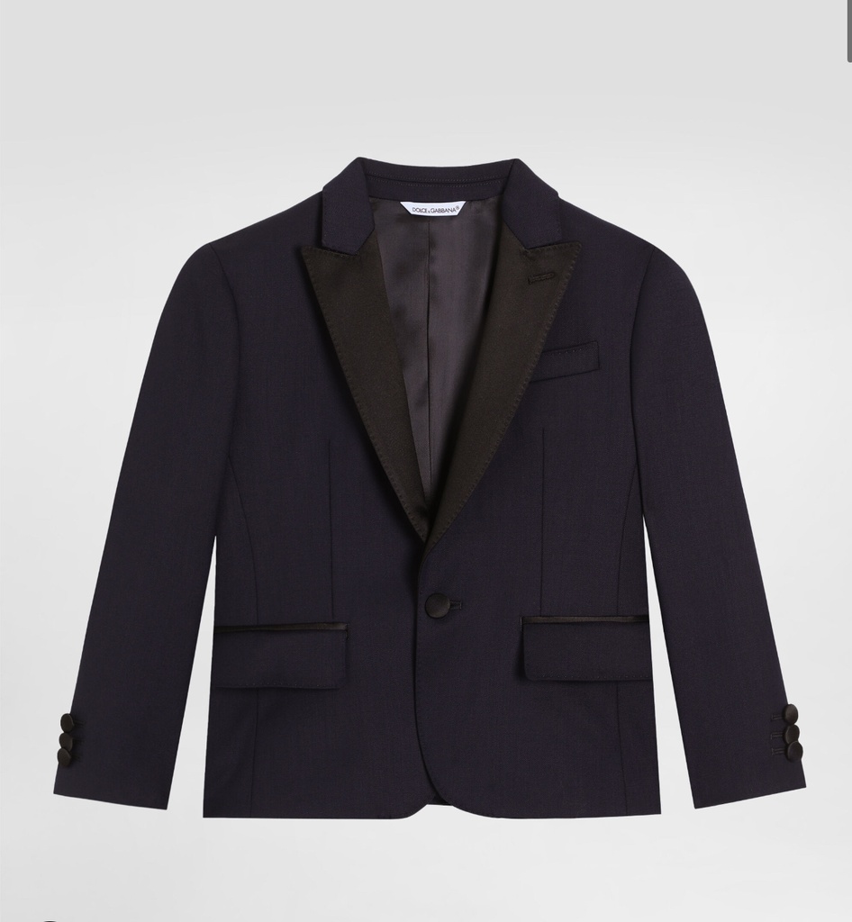 Single Breasted Jacket In Bi Stretch Twill