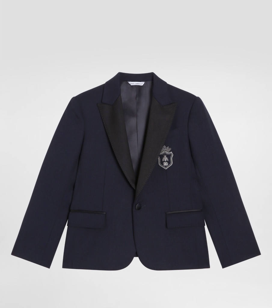 Single Breasted Jacket In Bi Stretch Sallia