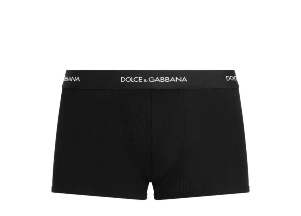 Fine-Rib Regular Cotton Boxers