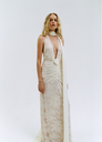Amora Maxi Dress In Ivory Tulle