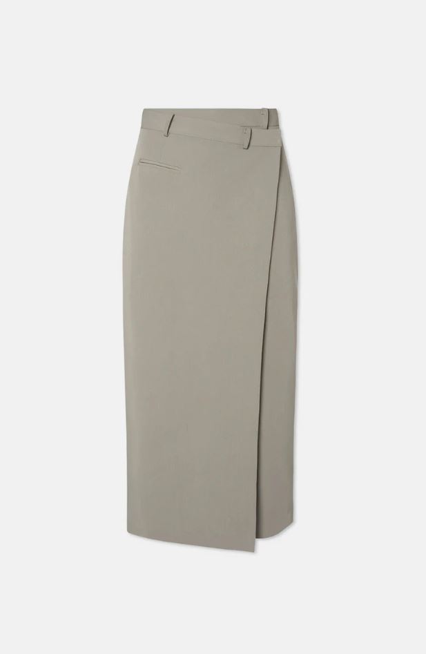 Asymetric Long Skirt