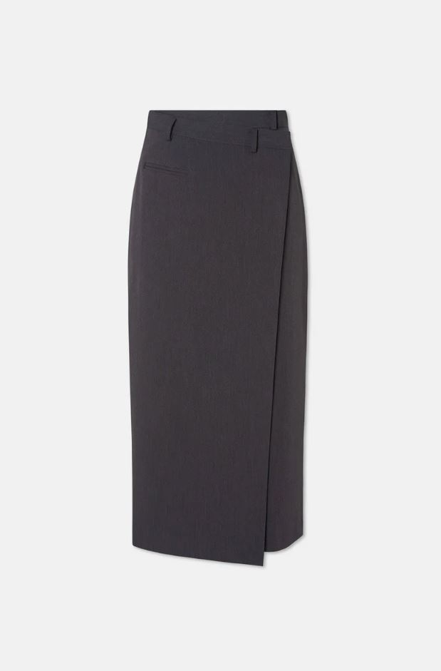 Asymetric Long Skirt