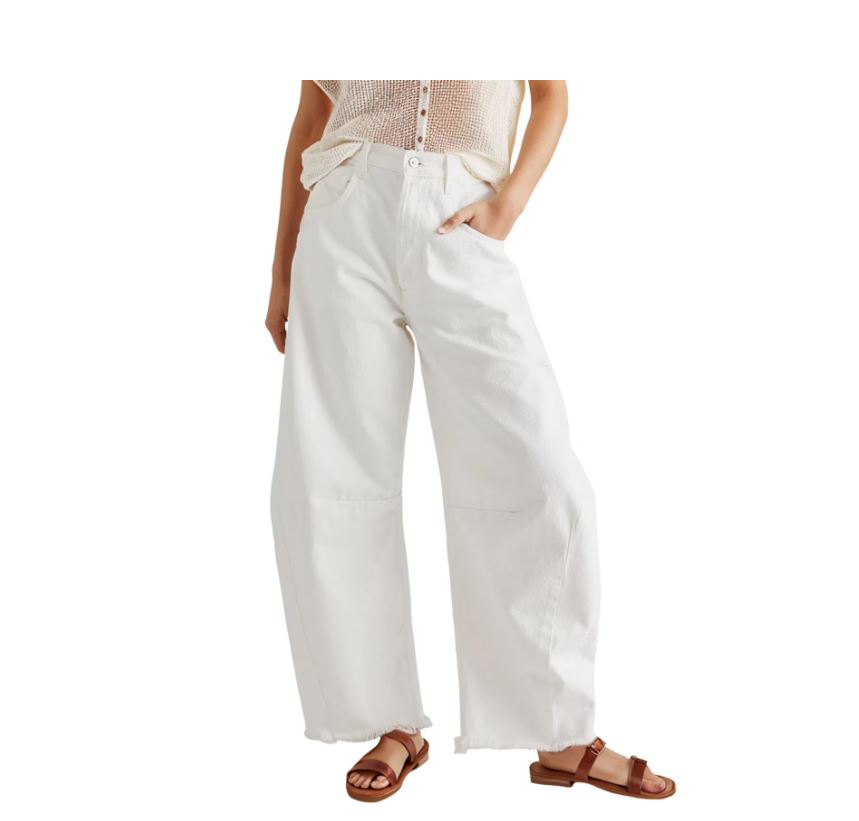 Asymetric Denim Pants