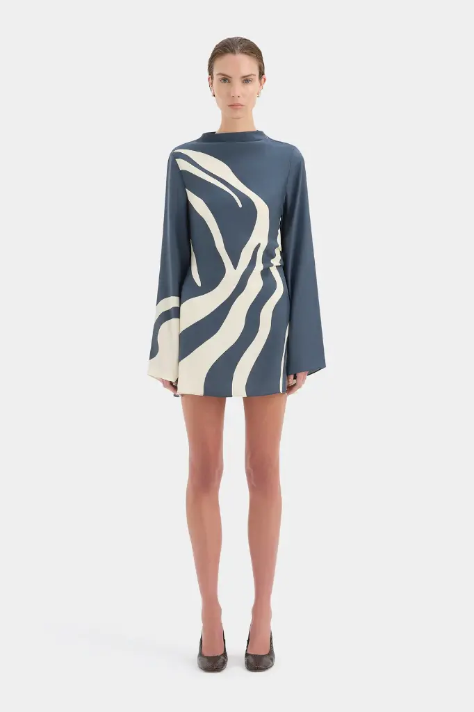 Lilou Long Sleeve Mini Dress