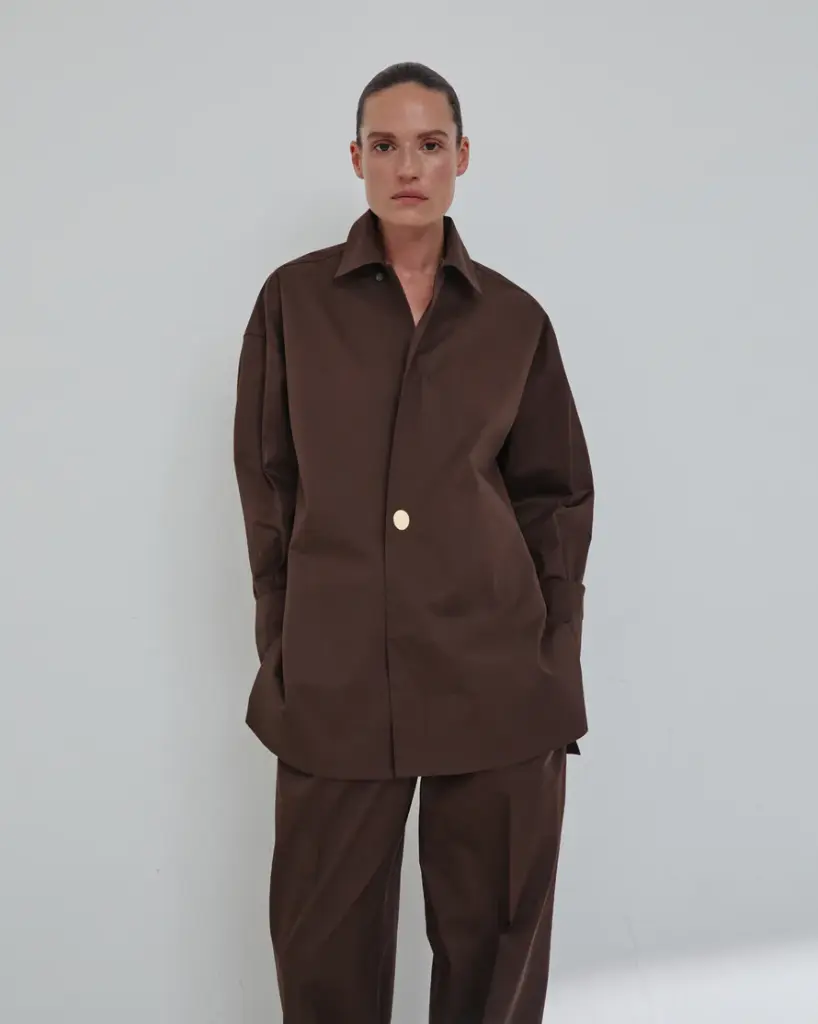 Jodie- Popeline Tunic Style Shirt