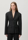 Wo Strech Color Block Blazer 