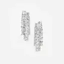 Square Crystal Dangle Earrings