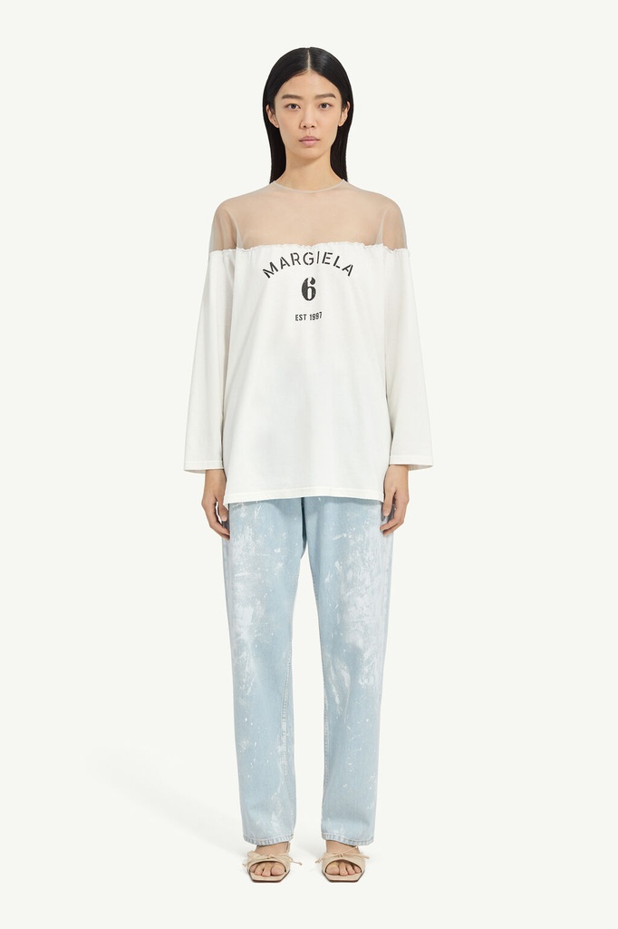 MM6 Print Jersey Top