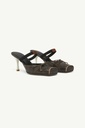 Leather Mule With Square Toe