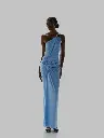 Canoa Maxi Dress In Cielo De Puna