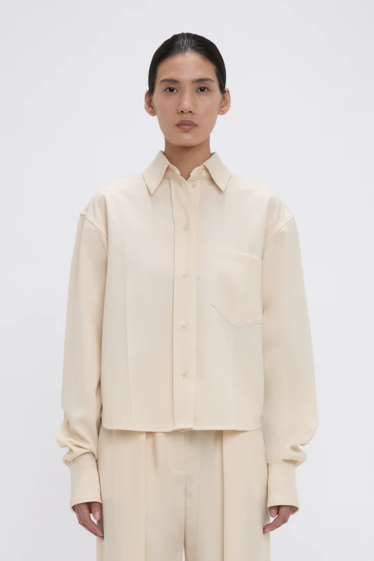 Ellys Shirt In Alabaster