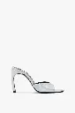 Harlow Open Toe Mule 100 In Magnesium