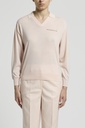 Tricot Sweater Extra-Fine Wool Combed Yarn
