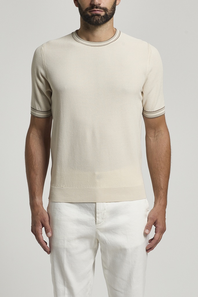 Knitted Man T-Shirt  Dunes