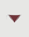 Techno Jersey Bikini Bottoms With Monili