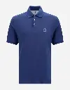 Cotton piqué polo shirt with logo