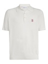 Cotton Lightweight Knit Polo Shirt With Logo