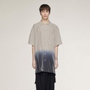 Y-3 Dip Dye Short Sleeve Long Shirt