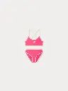 Lura Two-Piece Swimsuit in Neon Pink
