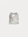 Clip Coated Bib in Liberty Organic Cotton Fabric