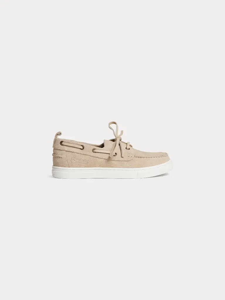 Loic Boat Shoes in Suede Leather
