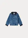 Lala Denim Jacket with Rhinestones