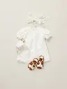 Lelisa Dress in Tulle Embroidered With Flowers