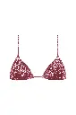 Equator Top in Hibiscus Bandana