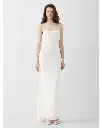 Plumetis Knit Dress