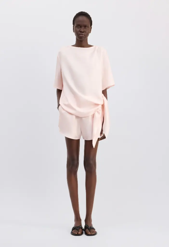 Cabo Elasticated Silk Shorts