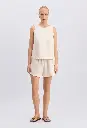 Gema Sleeveless Silk Top
