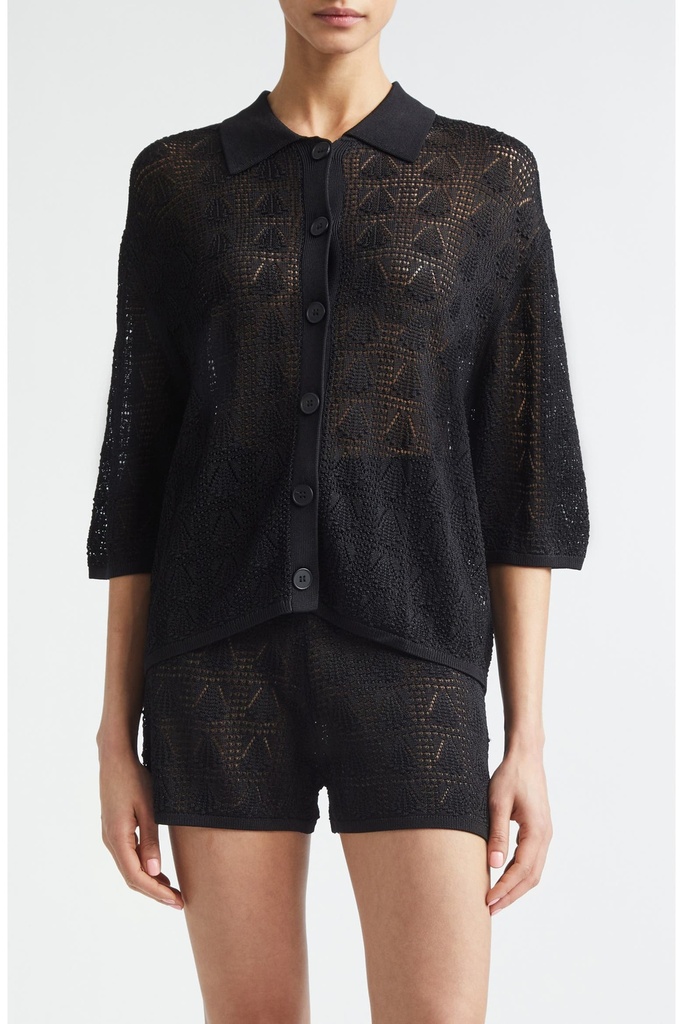 Siani Short Sleeve Knit Shirt