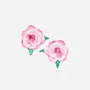 Rose Crepe Hairclips