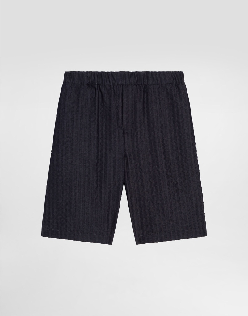 Denim Bermuda Shorts