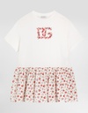 Small Rose Print Dress with DG Patch