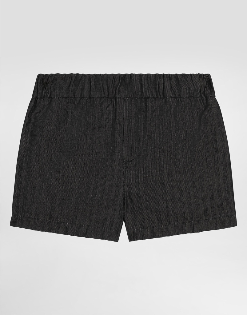 Denim Bermuda Shorts