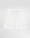 Cotton Waffle Bermuda Shorts