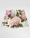 Hydrangea Print Poplin Shorts