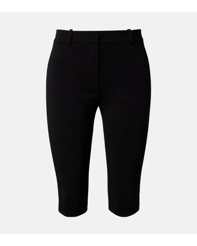 Mid Rise Capri Trousers