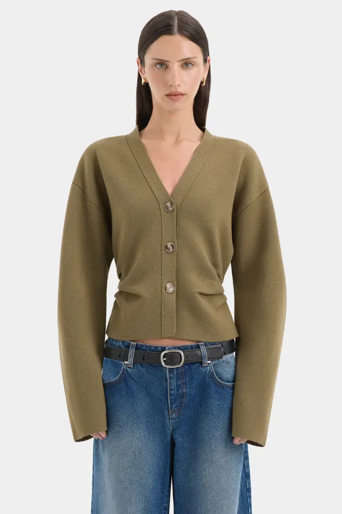 Ayana Gathered Cardigan