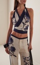 Phillipa Halter Scarf Top