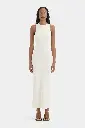 Sabah Cross Back Midi Dress